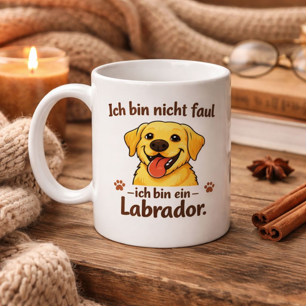 Ein Labrador (Tasse)