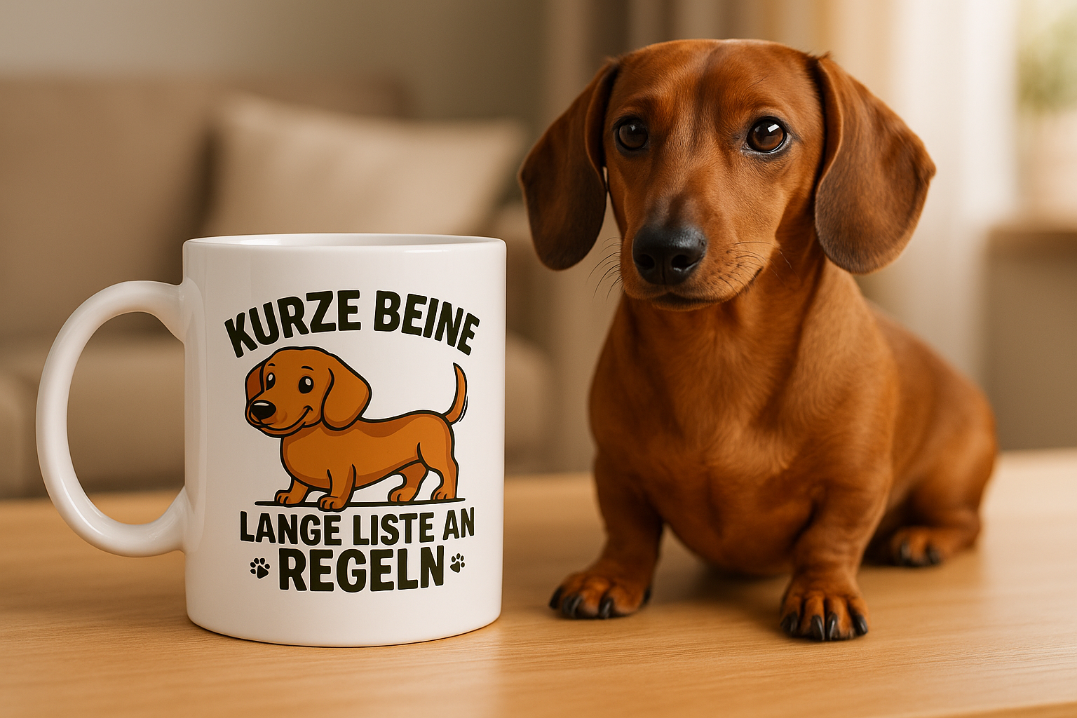 Kurze Beine (Tasse)